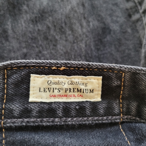 Mens black 501 jeans - Picture 7 of 8